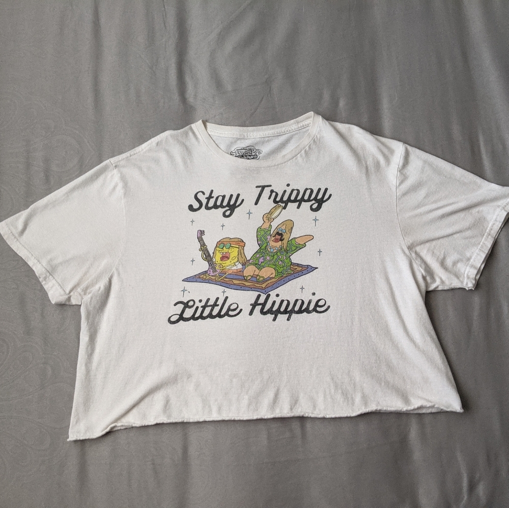 Sponge Bob crop top